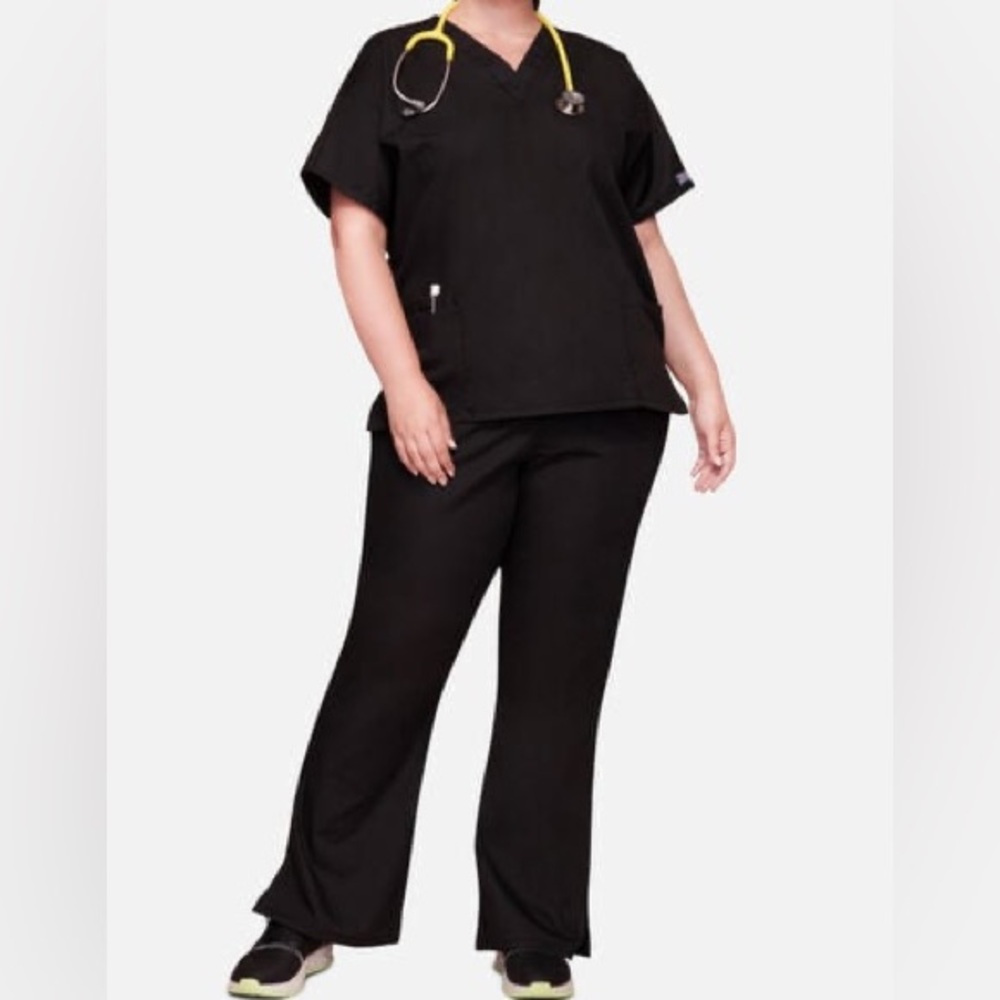 Cherokee Workwear Originals Black Scrub Set